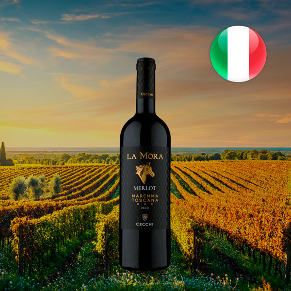 La Mora D.O.C. Maremma Toscana Merlot 2020 - Oferta