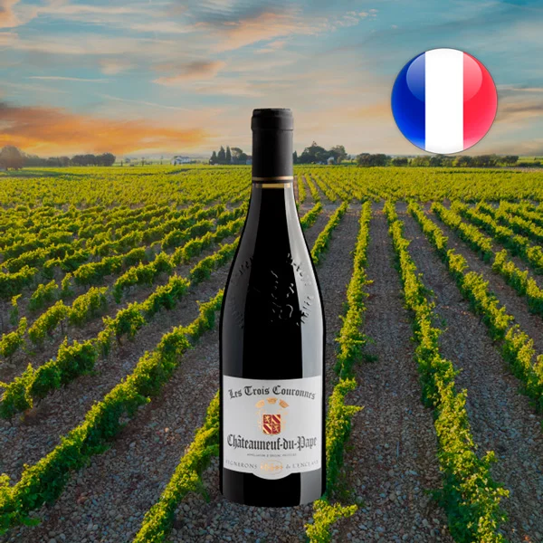 Les Trois Couronnes Châteauneuf-du-Pape AOP 2018 - Oferta