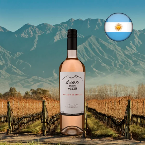 Passion de Los Andes Rosado del Malbec 2020 - Oferta