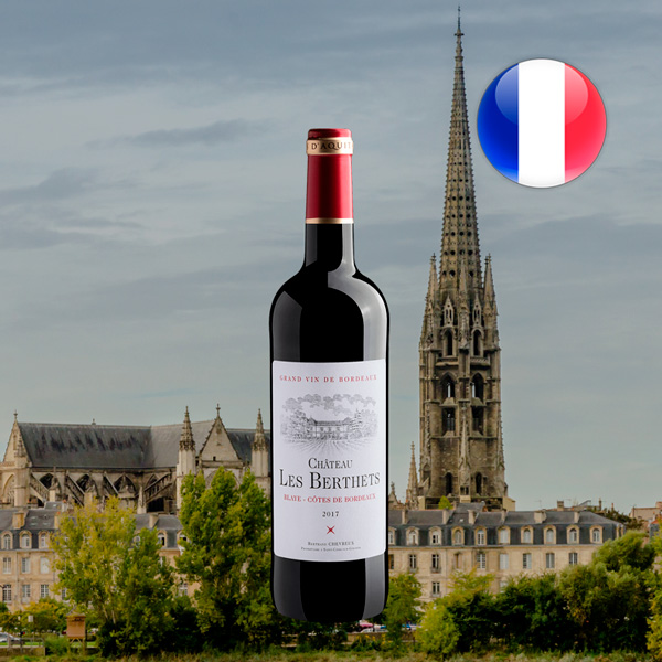 Grand Vin de Bordeaux Château Les Berthets Blaye Côtes de Bordeaux 2017 - Oferta