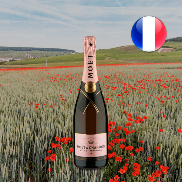 Champagne Moët & Chandon Impérial Rosé Brut - Oferta