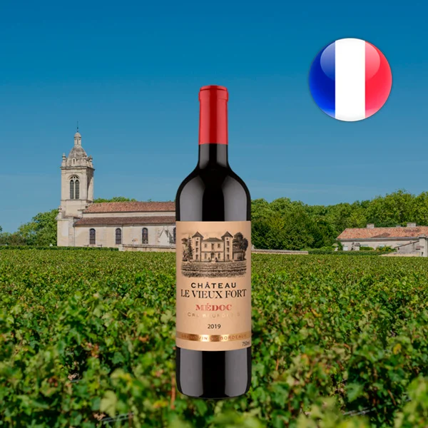 Château Le Vieux Fort AOP Medoc Cru Bourgeois 2019 - Oferta