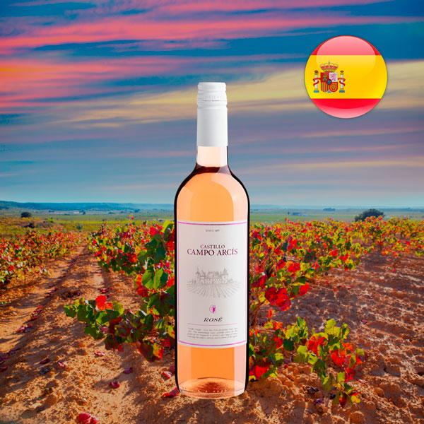 Castillo Campo Arcís Bobal Rosé Utiel-Requena DOP 2021 - Oferta