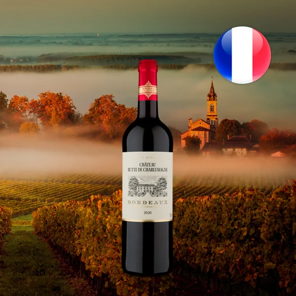 Château Butte de Charlemagne AOP Bordeaux Rouge 2020 - Oferta