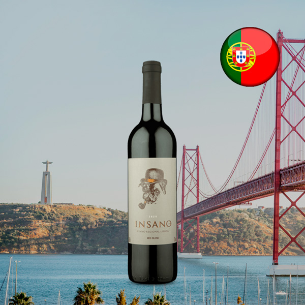 Insano Regional Lisboa Red Blend 2020 - Vinho tinto português | Center ...