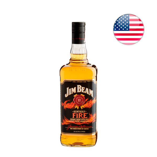 Jim Beam Kentucky Fire - 1 L - Oferta