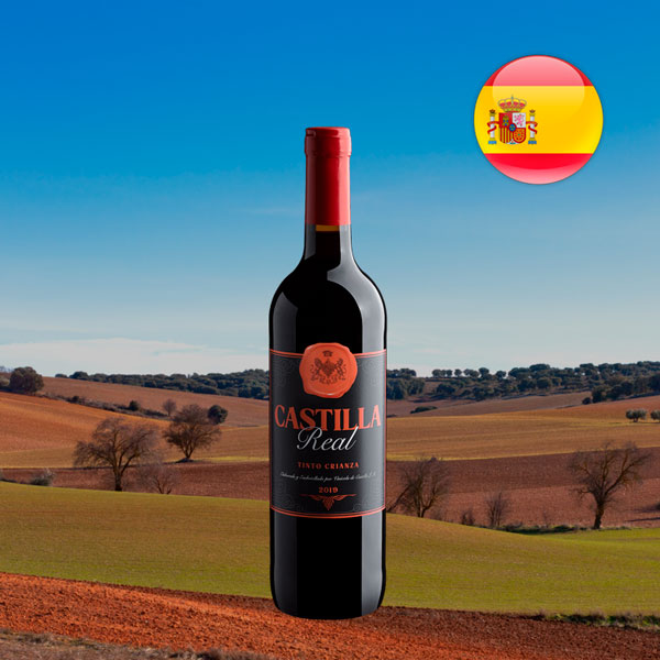 Castilla Real Tempranillo Crianza La Mancha DO 2019 - Oferta