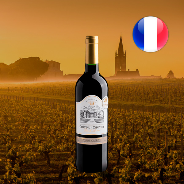 Château Le Chapitre Grande Année Bordeaux AOP 2020 - Oferta