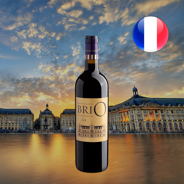 BriO de Cantenac Brown Margaux AOC 2018 - Oferta