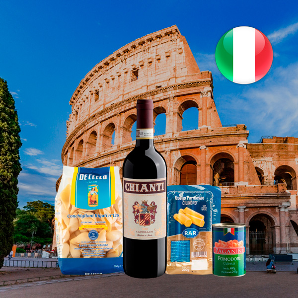 Kit Jantar Italiano - Chianti e Massa - Oferta