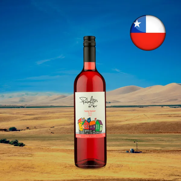 Palafitos de Mar Semi Sweet Rosé 2022 - Oferta