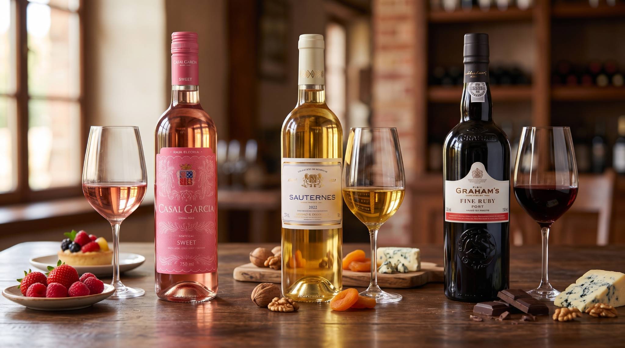 Vinhos doces e suaves: 7 opções por estilo e ocasião