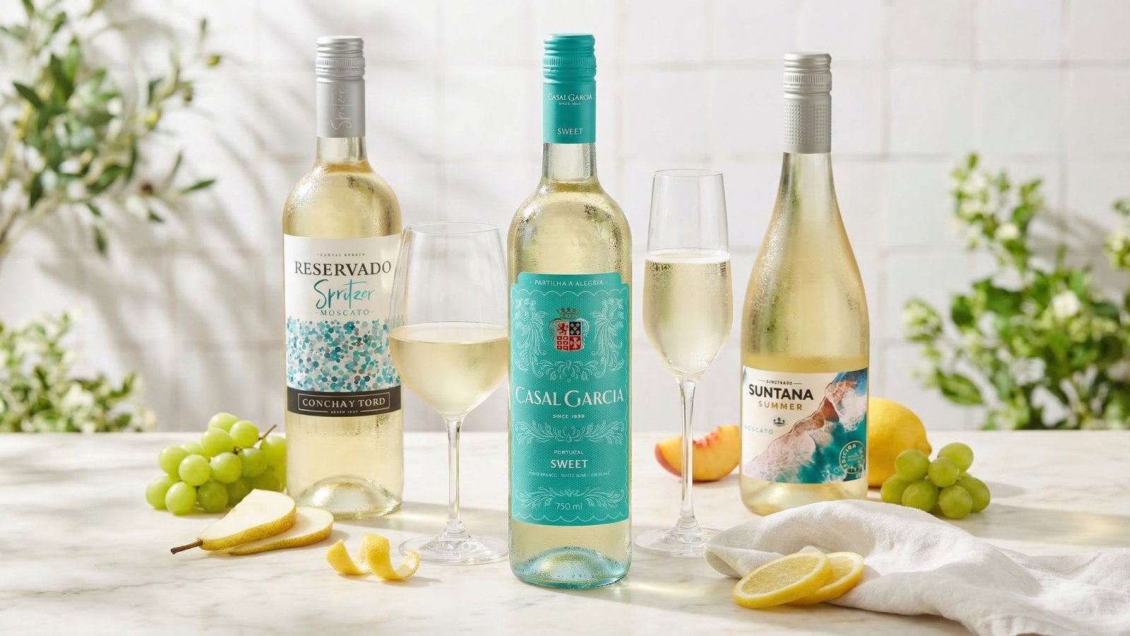 7 vinhos brancos suaves para refrescar o seu dia em 2026