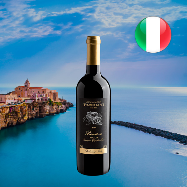 Antica Cantina Pandiani Dal 1869 Primitivo Puglia IGP 2021 - Oferta