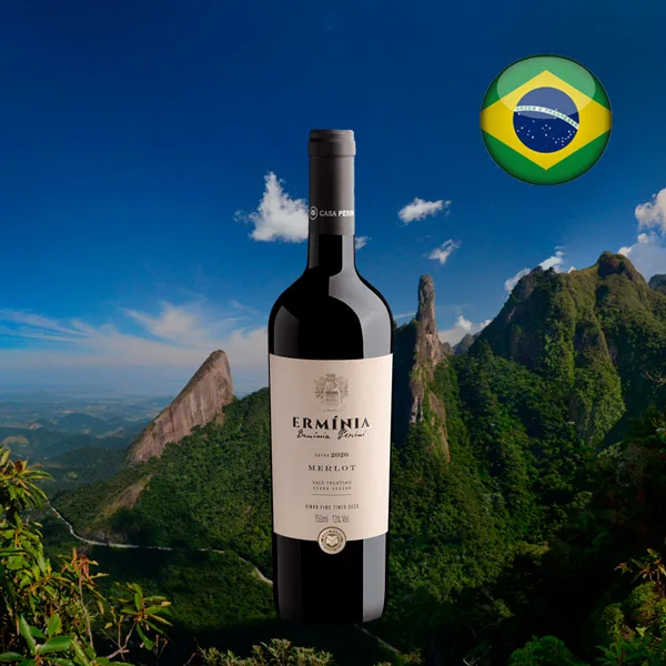 Ermínia Perini Merlot 2020 - Oferta