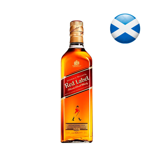 Whisky Johnnie Walker Red Label - 1L - Oferta