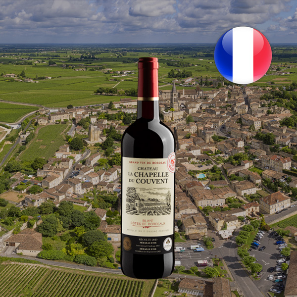 Chateau La Chapelle Du Couvent Blaye-Côtes de Bordeaux AOP 2020 - Oferta