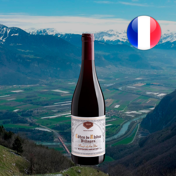 Cuvée du Bon Père Côtes du Rhône Villages AOP 2020 - Oferta