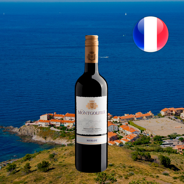 Montgolfier Merlot Vin de France 2021 - Oferta