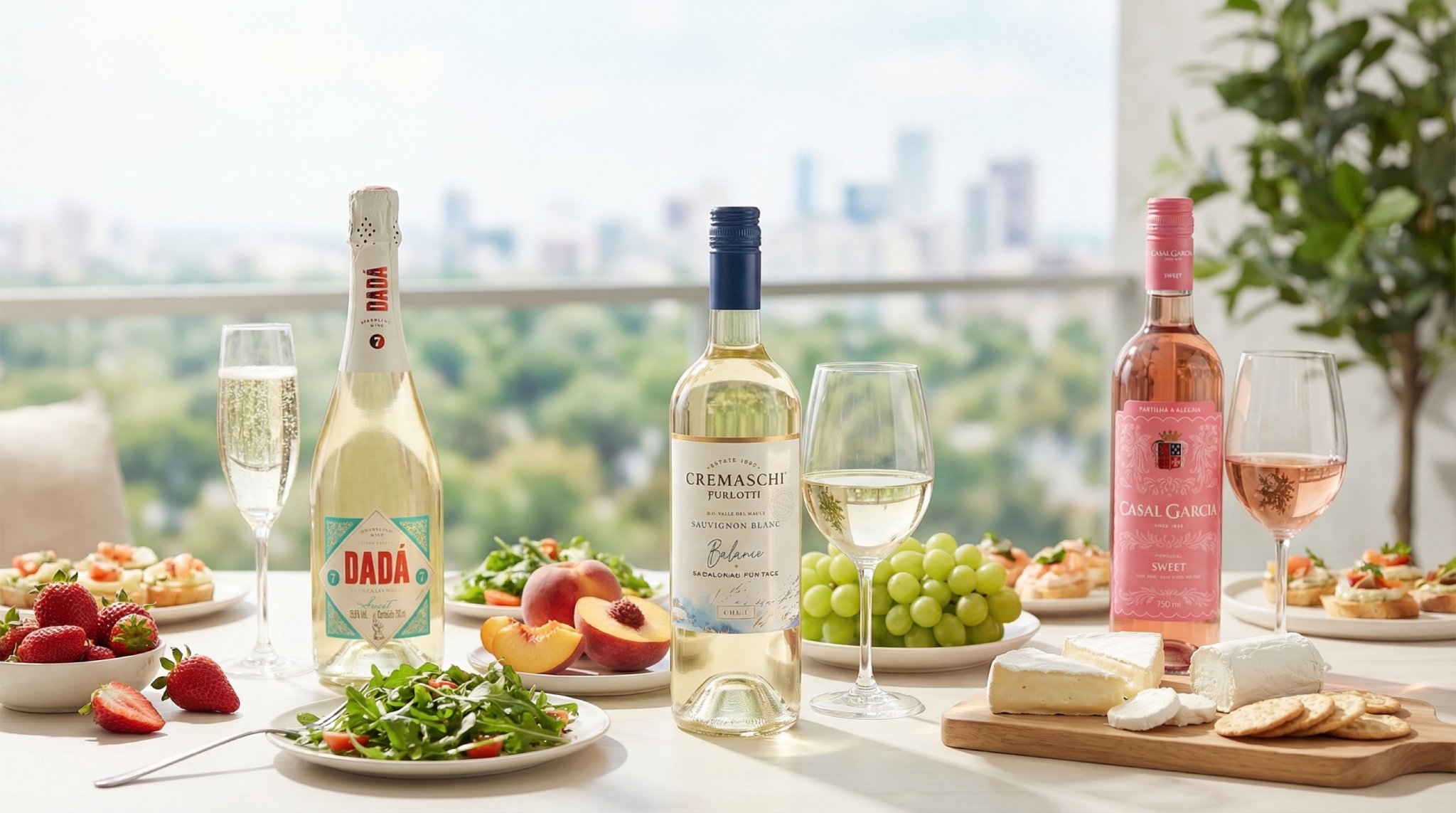 7 melhores vinhos de baixo teor alcoólico em 2026 o que beber no brunch, almoço leve, varanda e fim de tarde