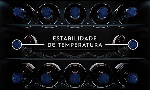 Adega Climatizada Electrolux 29 Garrafas WDF29 127V - Temperatura