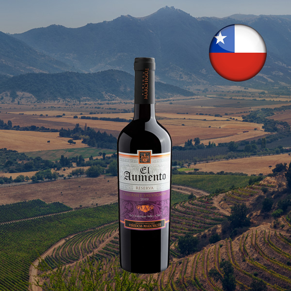 El Aumento Cabernet Sauvignon Reserva Colchagua Valley 2019 - Oferta