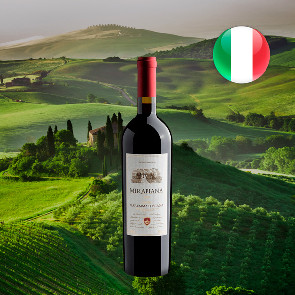 Mirapiana Rosso Maremma Toscana DOC 2019 - Oferta