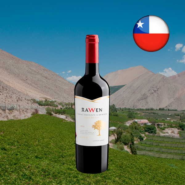 Rawen Cabernet Sauvignon-Carmenère Estate Bottled 2021 - Oferta