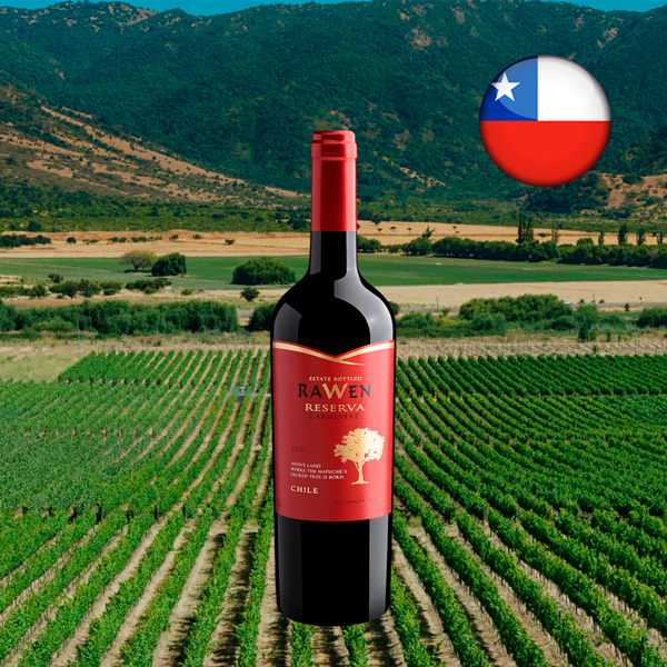 Rawen Reserva Carménère Estate Bottled 2021 - Oferta