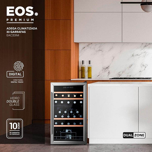 Adega Climatizada Eos Eac33im 33 Garrafas 110V 3