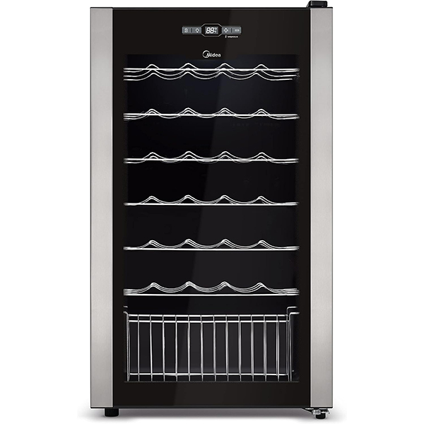 Adega Climatizada Midea ‎WBB342 34 Garrafas 220V - Oferta