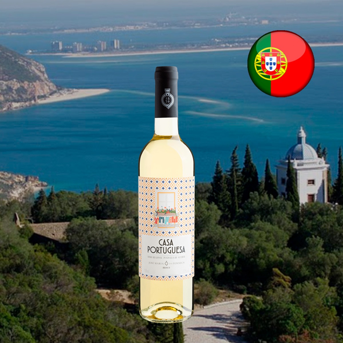 Casa Portuguesa Vinho Regional Península de Setúbal Branco 2022 - Oferta