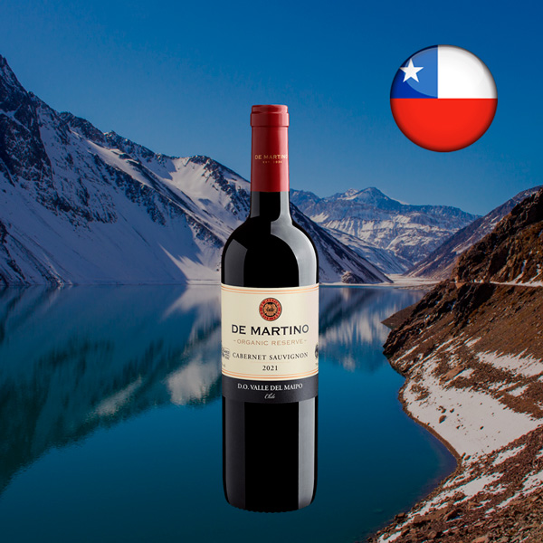 De Martino Organic Reserve Cabernet Sauvignon Valle del Maipo D.O. 2021 - Oferta