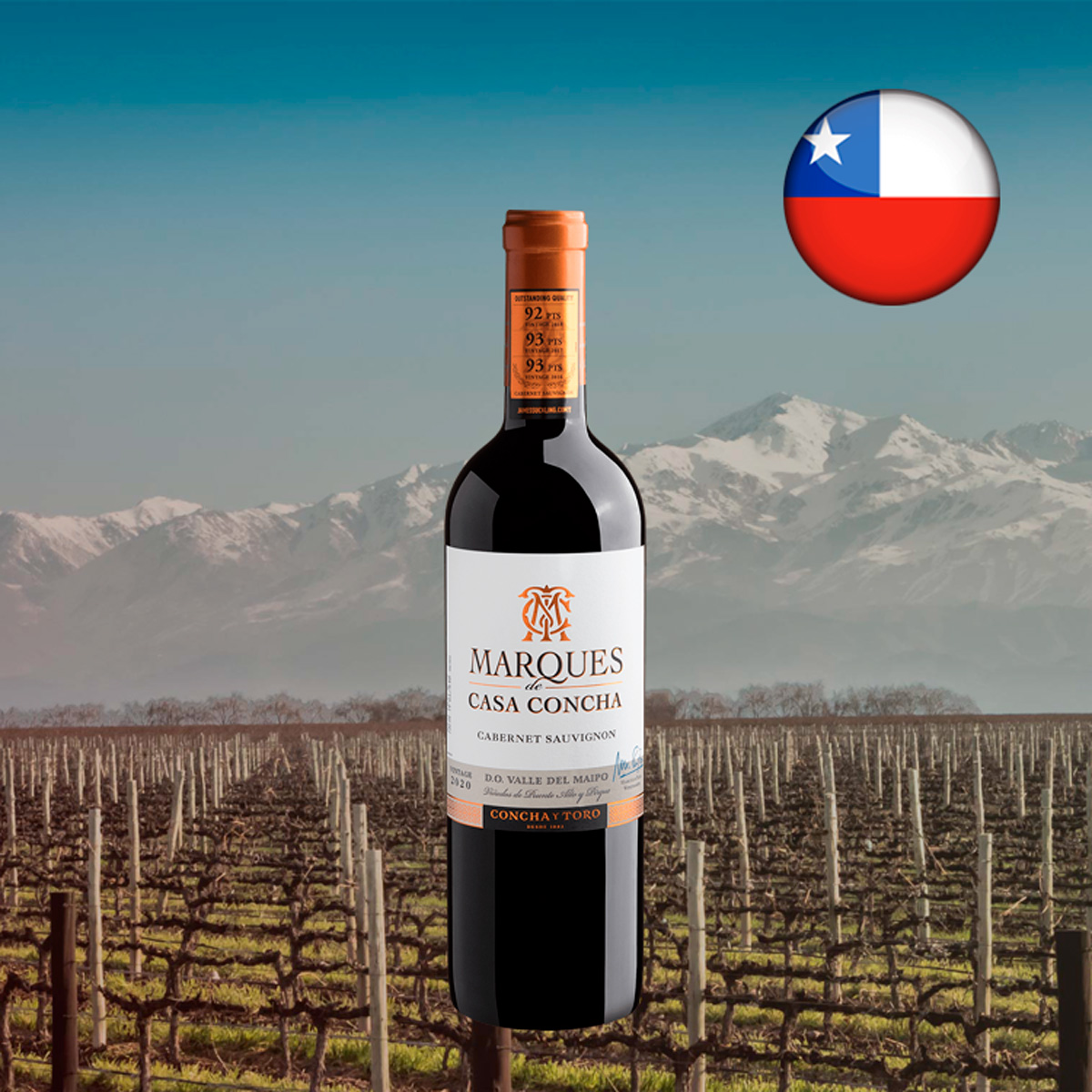 Marques de Casa Concha Cabernet Sauvignon Valle del Maipo DO 2020- Oferta