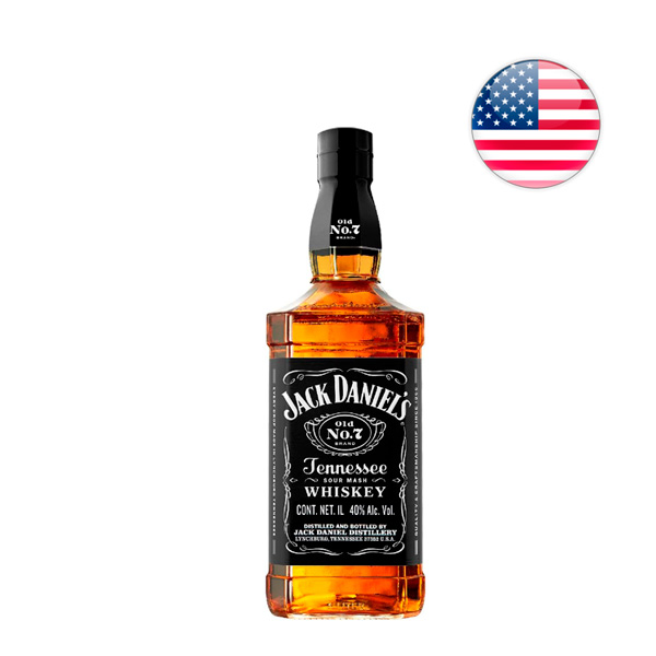 Whisky americano Jack Daniels 1L - Oferta