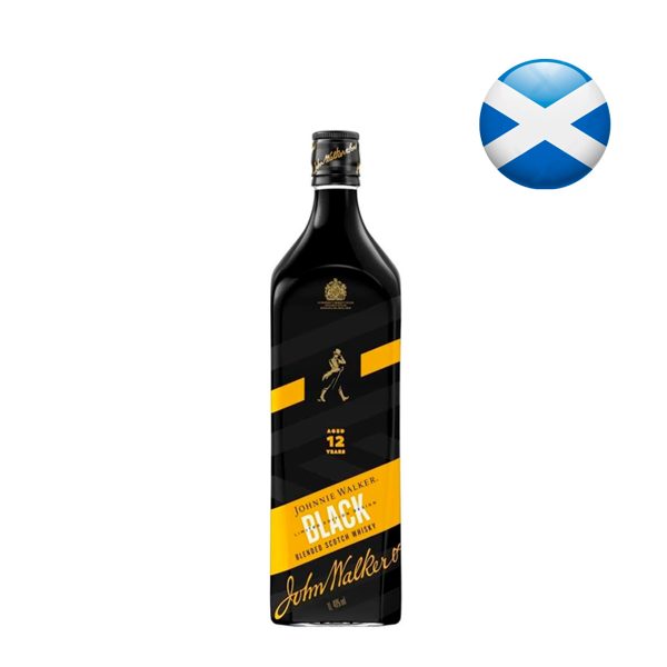 Whisky escocês Johnnie Walker Black Label 12 Years Icons 1L - Oferta (2)