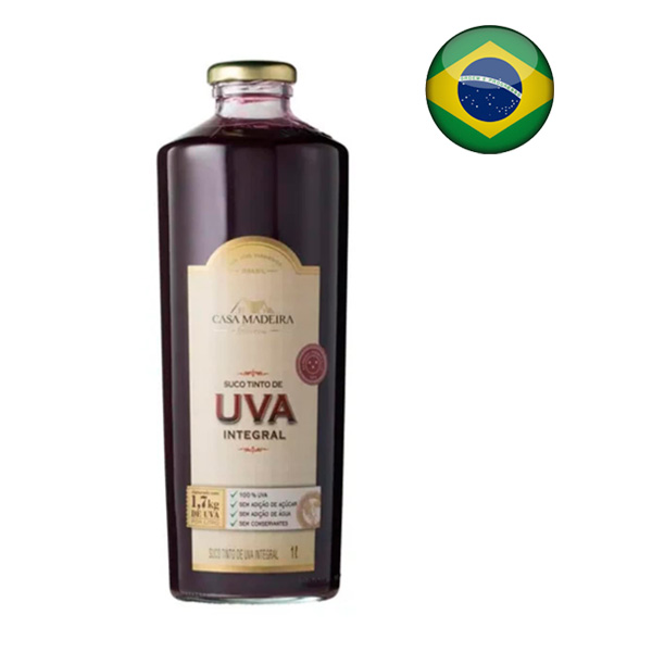 Casa de Madeira Suco de Uva Integral 1 L - Oferta