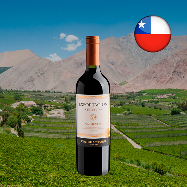 Concha y Toro Exportacion Selecto Carmenere 2022 - Oferta