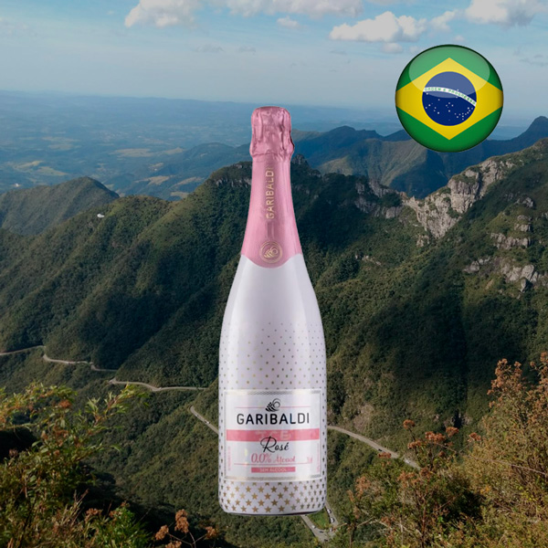 Espumante Garibaldi Ice Rosé Sem Álcool - Oferta