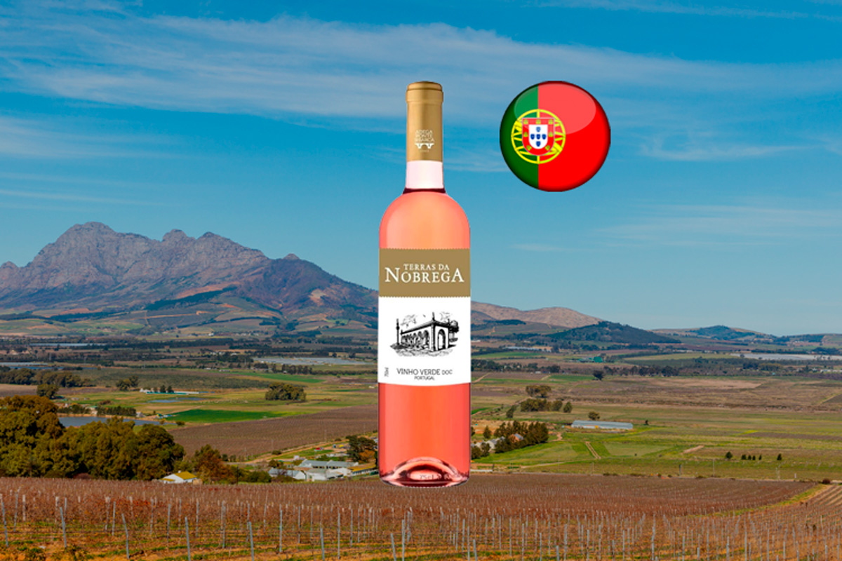 Terras da Nóbrega Vinho Verde Rosé 2020 - Vinho rosé português | Center ...