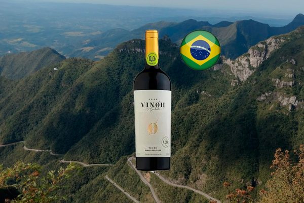 Vinoh Merlot 2020 - Vinho tinto sem álcool brasileiro - Thumbnail