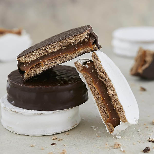 Alfajor Havanna Chocolate Misto Caixa com 6 unidades - Degustação