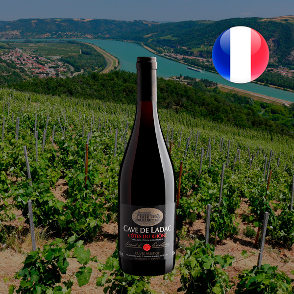 Cave de Ladac Grand d'Excellence Cuvée Prestige Côtes du Rhône AOP 2021 - Oferta