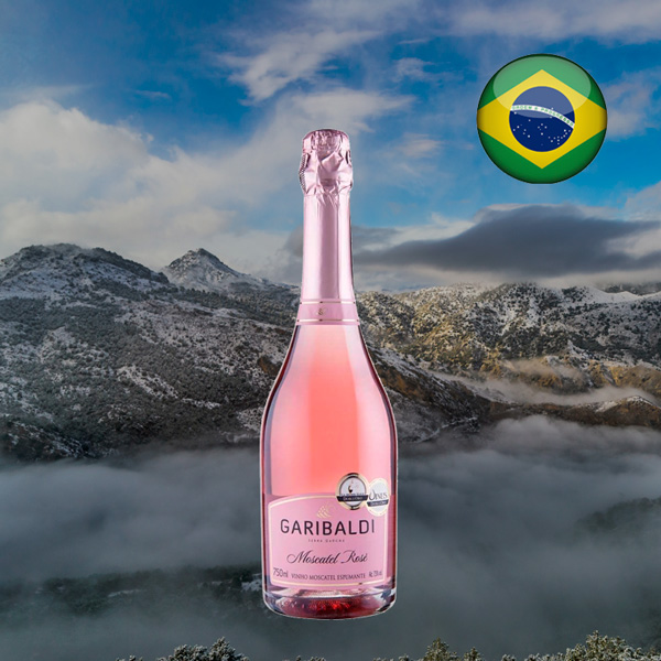 Espumante Garibaldi Moscatel Rosé - Oferta