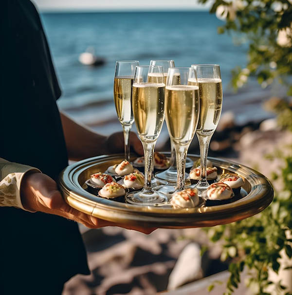 Hubert de Charenne Methode Traditionnelle Blanc de Blancs Cuvée Spéciale Brut - Harmonização