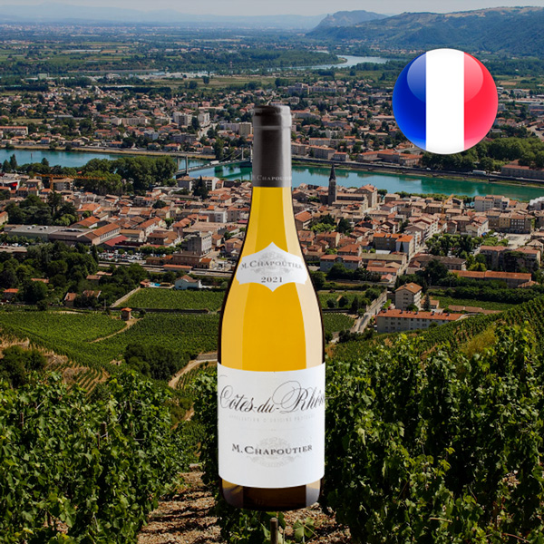 M. Chapoutier Blanc Côtes-du-Rhône AOC 2021 - Oferta