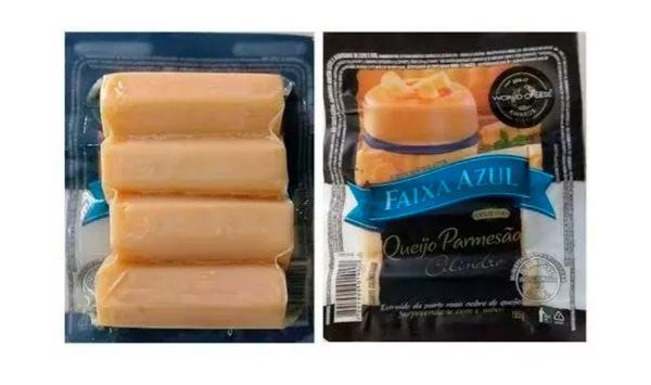 Queijo Parmesão Faixa Azul Cilindro 780g - Visual