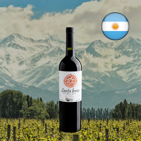 Santa Irene Malbec Vino Orgánico 2022 - Oferta