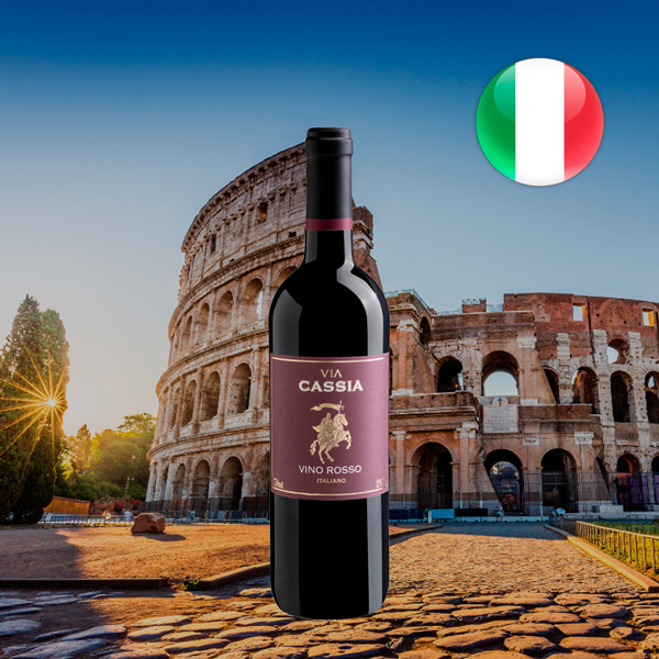 Via Cassia Vino Rosso Italiano - Oferta