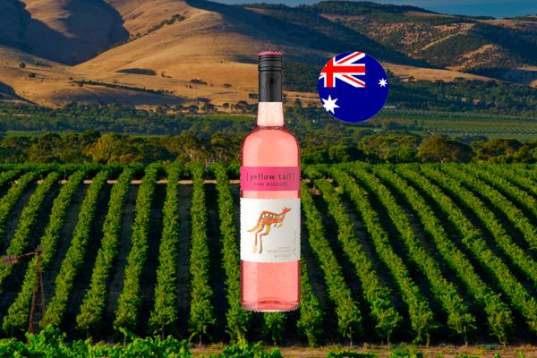 Yellow Tail Pink Moscato - Thumbnail